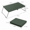 thumbnail image 7 of Ultralight Portable Camping Table - Folding Aluminum Alloy Mini Side Table - Compact & Durable Outdoor Table for Picnic, BBQ, Hiking, Fishing, and Backpacking - Carrying Bag Included, 7 of 7