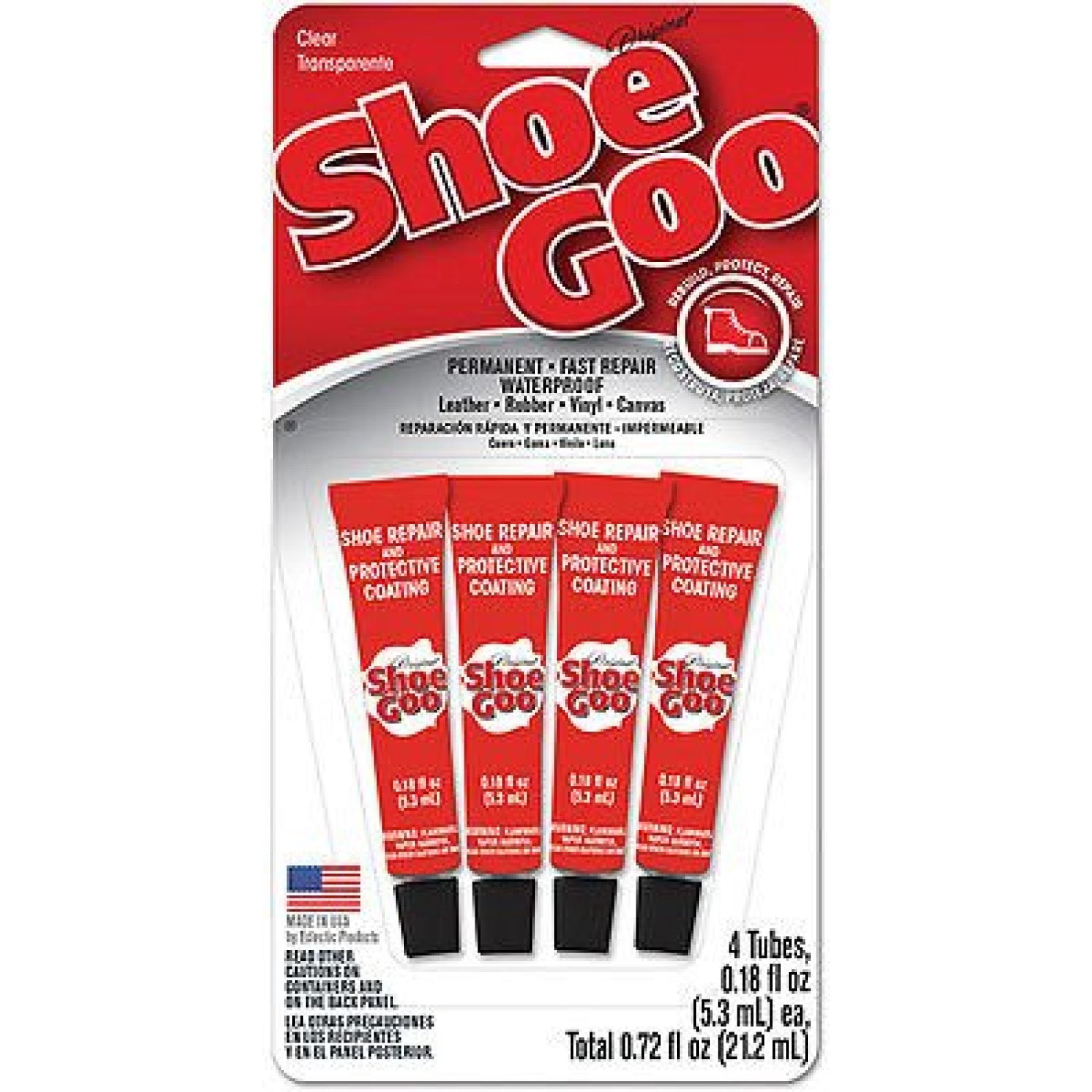 XINiHoXe Shoe Goo Repair Adhesive, Pack of 4