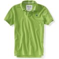 thumbnail image 1 of Aeropostale Solid A87 Uniform Logo Polo de rugby para hombre, verde, pequeño, 1 of 1