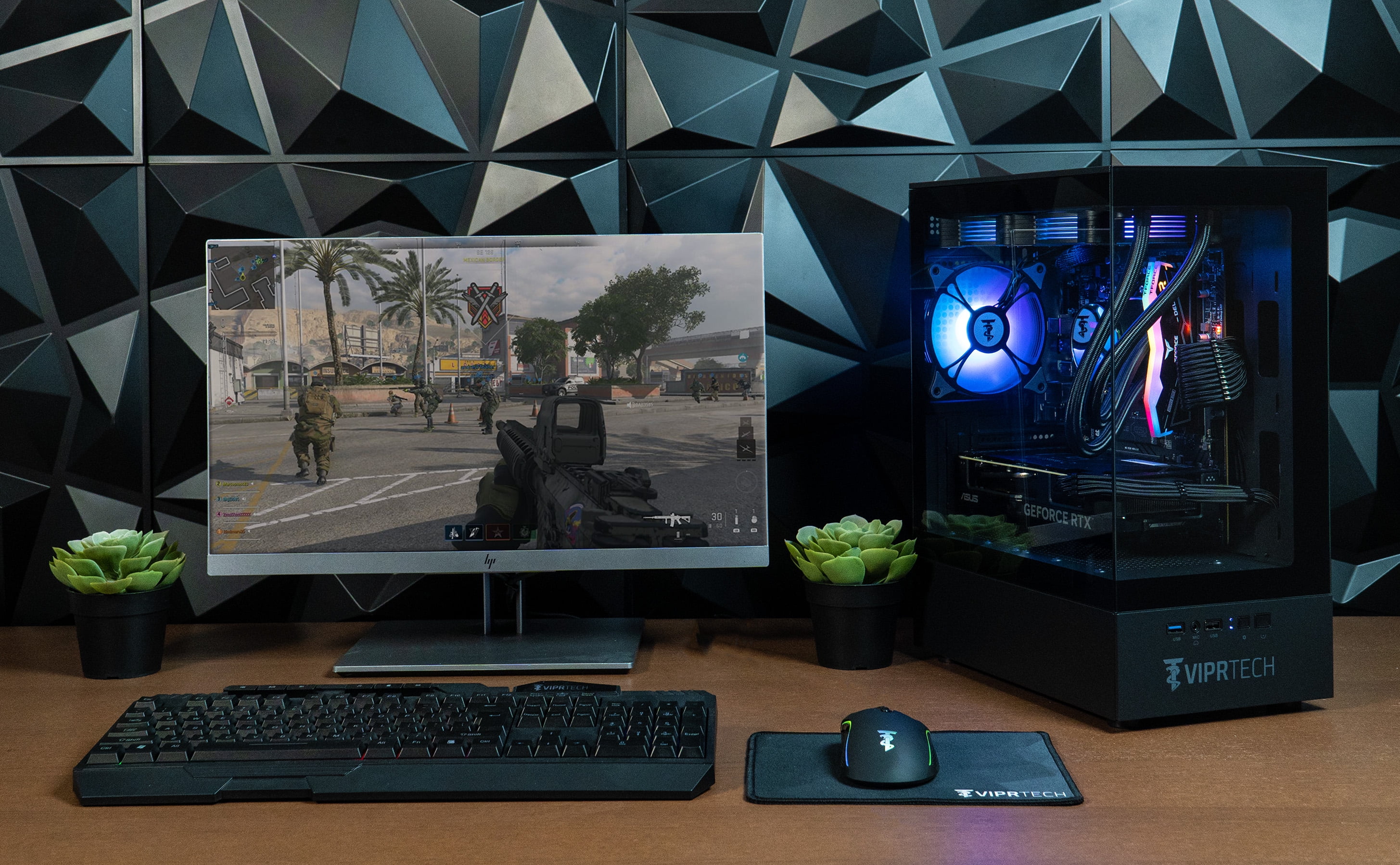 ViprTech Reaper 1.0 Gaming PC, AMD Ryzen 7 8700F 5GHz, RTX 5060 Ti, 16GB DDR5, 1TB SSD Desktop Black