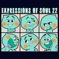 thumbnail image 2 of Men's Soul Expressions of 22  Graphic Tee Navy Blue Medium, 2 of 5