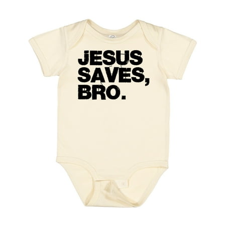 

Inktastic Jesus Saves Bro Christian Gift Baby Boy or Baby Girl Bodysuit