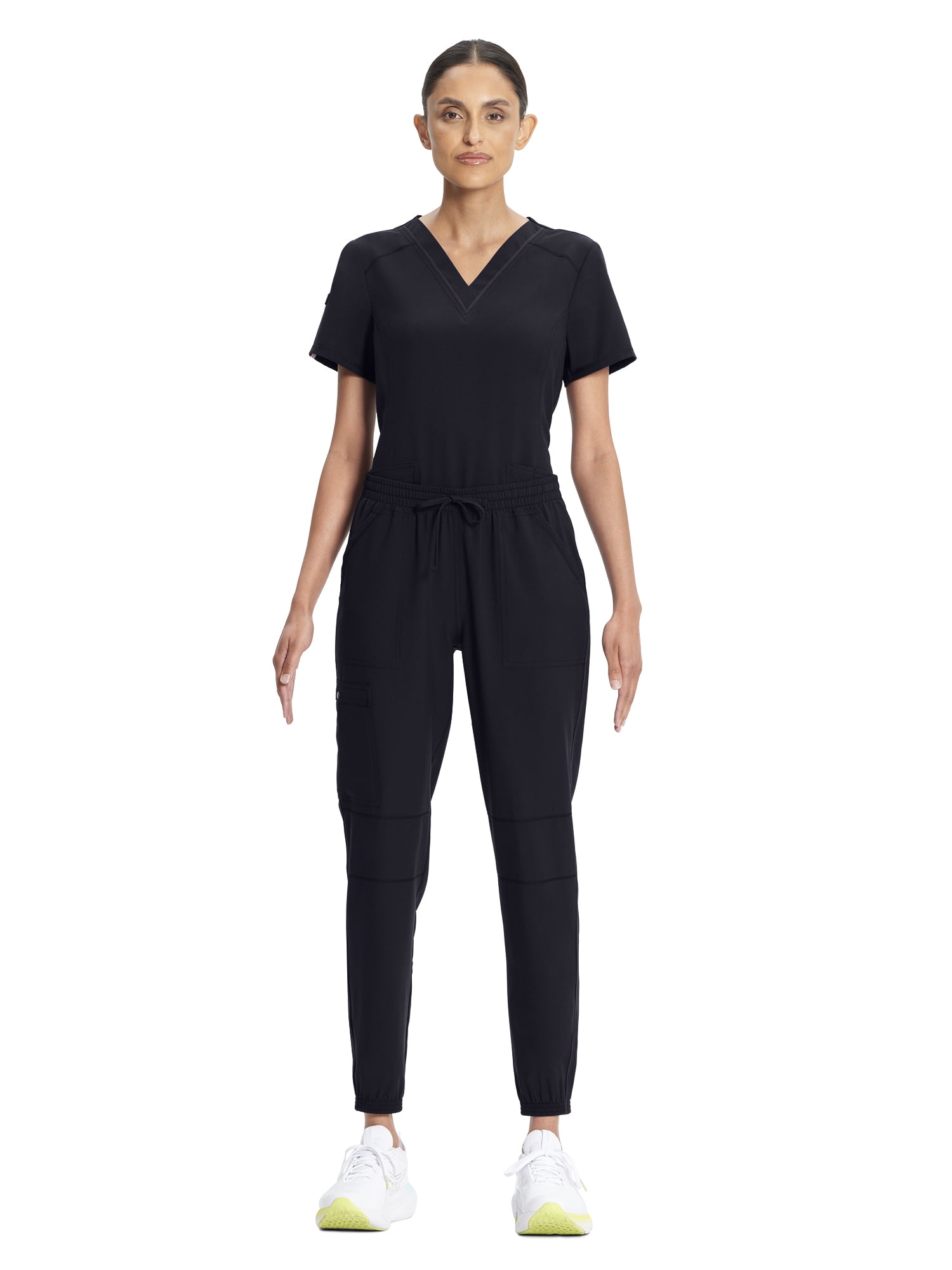 Scrubstar Women's Ethical Fabric Stretch Drawstring Jogger Cargo Scrub Pant, Sizes XS-3XL