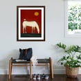 thumbnail image 3 of Art.com Free Ride Giclee Print by Karen Bezuidenhout, Brown Frame Wall Art, 32" x 40", 3 of 5