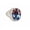 Black Vermeil, variant on Alexandrite Oval Cut Sterling Silver Engagement June Birthstone Men Solitaire Ring - Champagne Color Changing Gemstone Silver 4.5