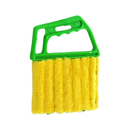 

HCfood Clean Brush Household Detachable Plastic Microfibre Venetian Blind Shutter Clear for Home