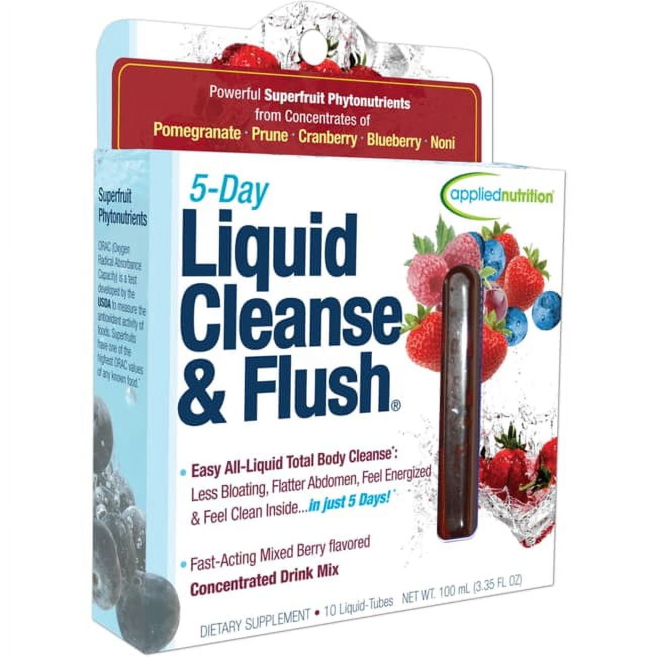 Applied Nutrition, 5-Day Liquid Cleanse & Flush, 100 ml, 10 Ct