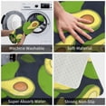 thumbnail image 5 of Uemuo Fresh Avocado Printed Door Mat Indoor Doormat 16"x24",Front Back Door Mats Non Slip Entrance Rugs,Inside Doormats for Entryway, 5 of 9