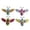 Wall Art Figurines A A4, variant on 4 Pack Rustic Butterfly Wall Sculpture, Hanging Art Decor, Weatherproof Ornament for Garden Fence, Yard, Patio and Daily Home Decoration