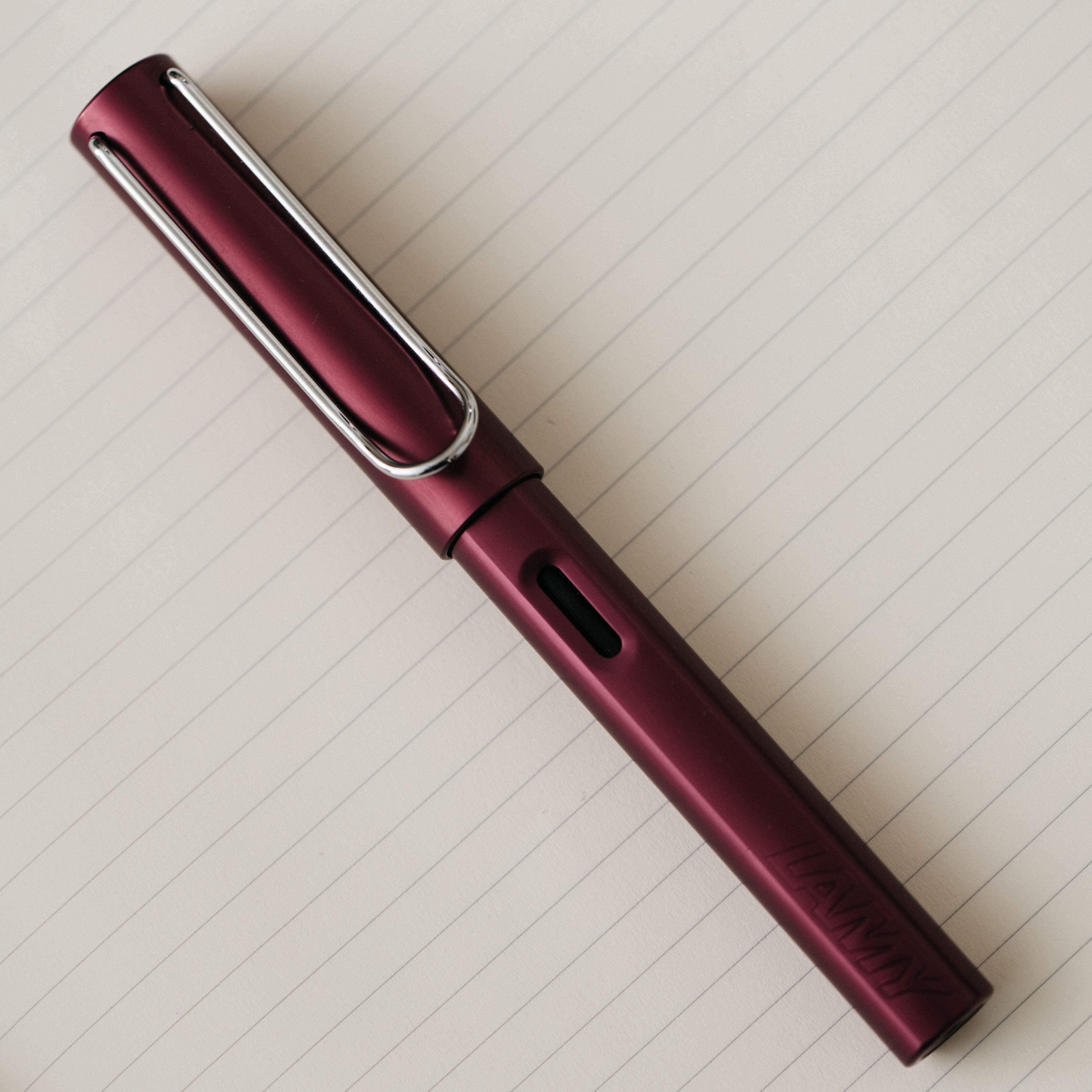 Lamy Al-Star Fountain Pen - Dark Purple, Medium Nib