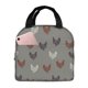 thumbnail image 1 of Fotbe Rooster Bolsa Térmica con Estampado y Forro de Aluminio Grueso Bolsa de Almuerzo con Bolsillo Frontal para Hombres y Mujeres, Ideal para Trabajo, Escuela, 1 of 8