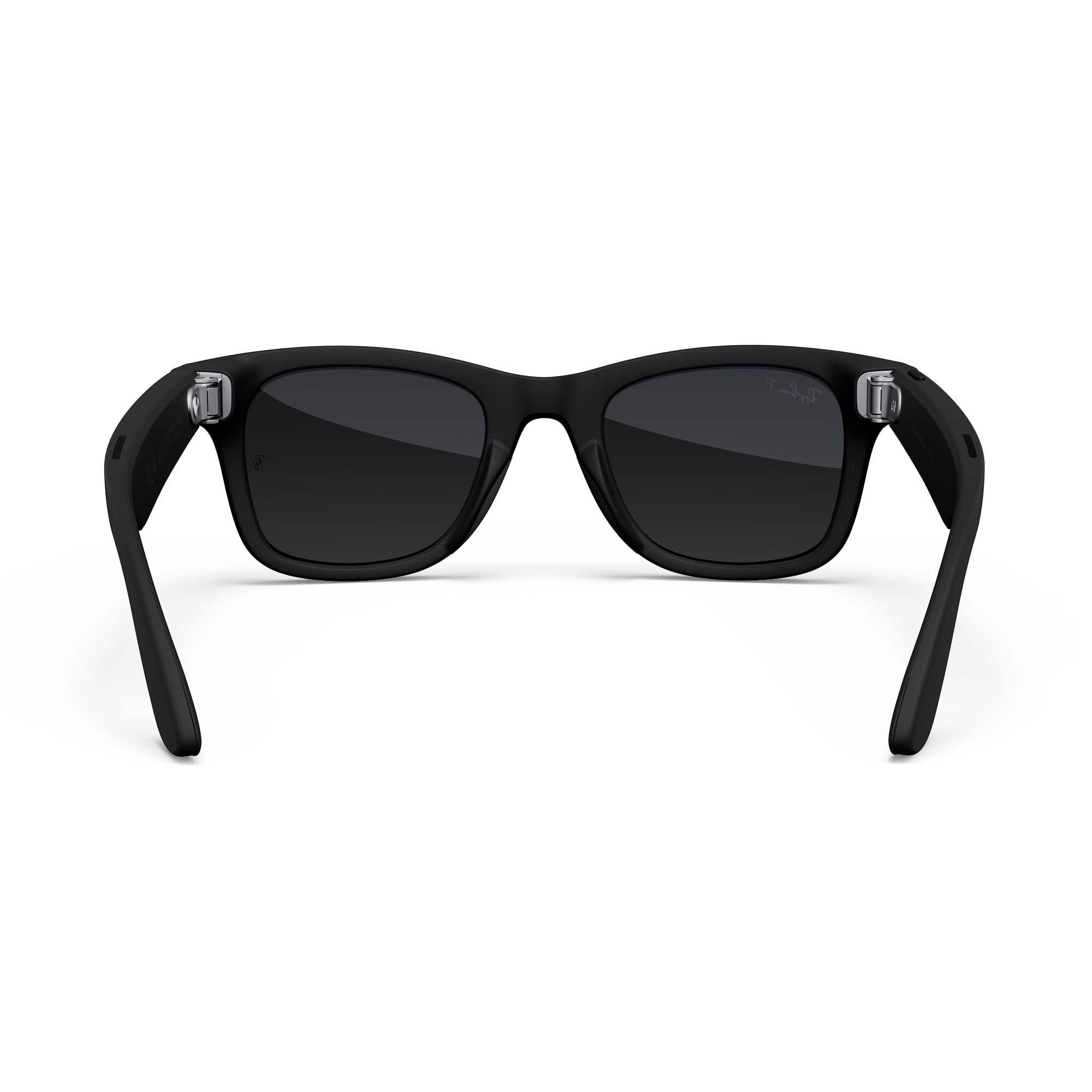 Ray-Ban | Meta Wayfarer (Gen 1) Large – Noir Mat, Verres Polarisés Dégradés Graphite