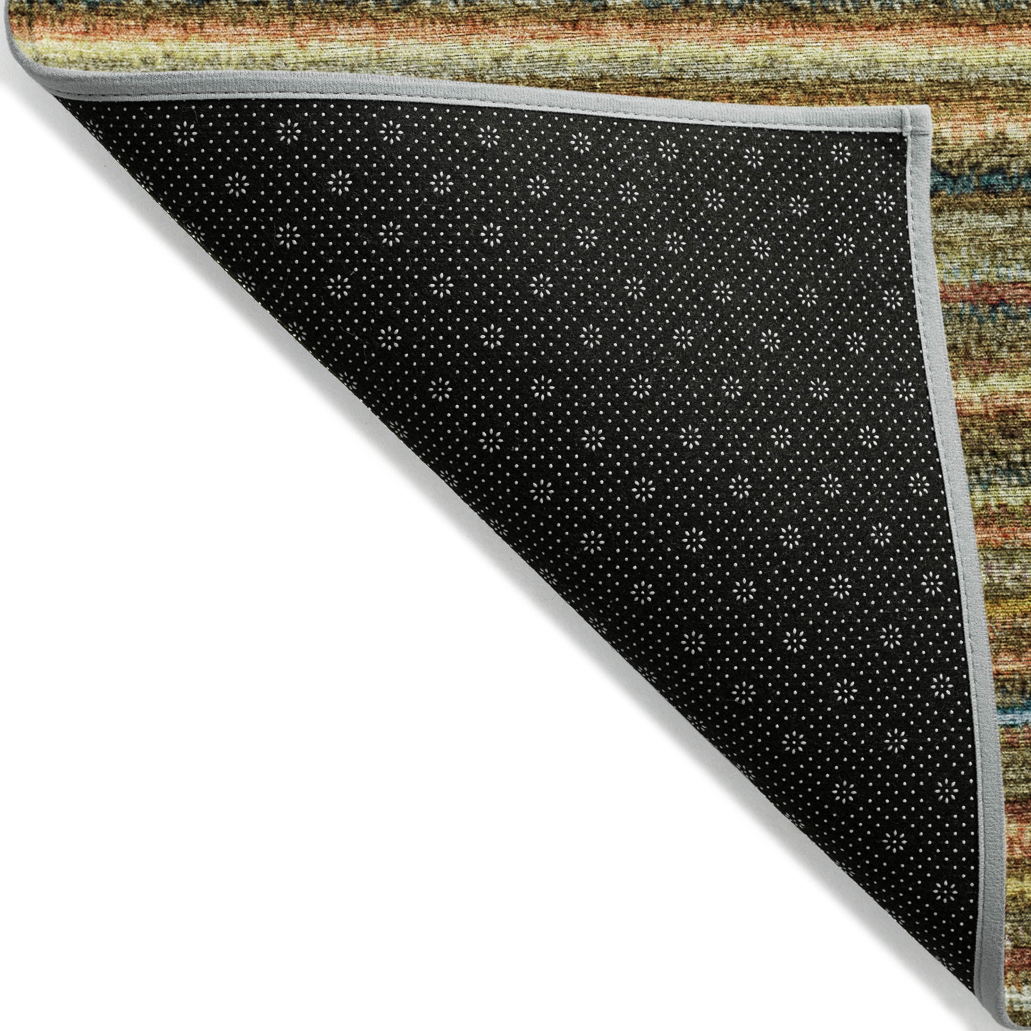 Addison Rugs Chantille Indoor/Outdoor Transitional Stripes Coral Washable Runner Rug, 2'3" x 7'6"