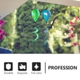 thumbnail image 4 of OUNONA Colorful Spiral Hot Air Balloon Windmill Outdoor Garden Decorations Plastic Assorted Colors Layout, 4 of 6