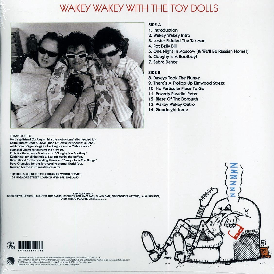 Toy Dolls - Wakey Wakey - Music & Performance - Vinyl