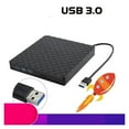 thumbnail image 2 of USB 3.0 External DVD Burner Writer Recorder DVD RW Optical Drive CD/DVD ROM Player OS ABS Plastic Material ,Easy to Install, 2 of 7