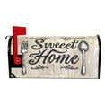 thumbnail image 3 of Ryvnso Mailbox Cover Art Sweet Home on Wood Magnetic Mailbox Wrap Standard Size 21x18 Inch, 3 of 8