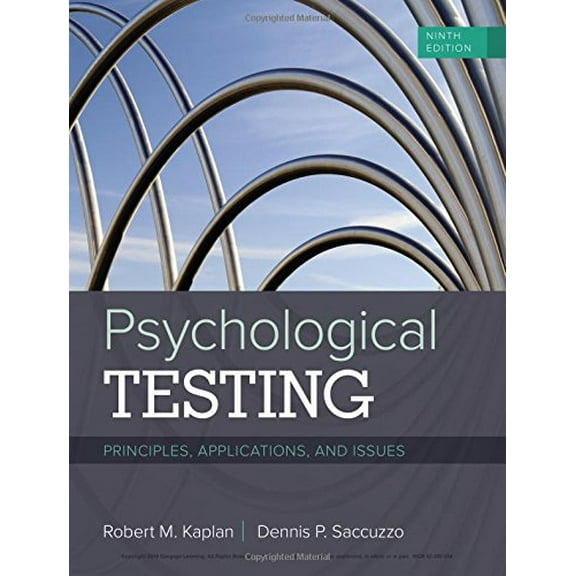 Pre-Owned Psychological Testing: Principles, Applications, and Issues (Paperback) 1337098132 9781337098137