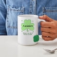 thumbnail image 4 of CafePress - Aussie Heaven Large Mug - 15 oz Ceramic Large White Novelty Mug, 4 of 6