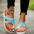 thumbnail image 1 of Sandalias planas de nuevo estilo, zapatos de playa de verano cómodos para mujer con suelas ergonómicas, chanclas Wmkox8yii  ytu9133, 1 of 5
