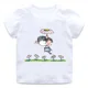 thumbnail image 3 of Lindo erizo dibujos animados animales niños algodón camisetas divertidas bebés niños camiseta divertida verano niños manga corta tops niñas ropa, 3 of 5