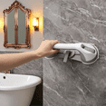 thumbnail image 6 of 2 PCS No Drill Bathroom Grab Bar - Suction Cup Safety Handle with Heavy Duty Construction, Anti-Slip Grip, 240lb Capacity for Shower, Tub - Ideal for Elderly, Seniors, Mobility Aid, 6 of 11