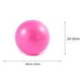 thumbnail image 2 of Exercise Ball Small Core Ball for Physical Therapy Stability Barre Bender Training Stretching Balance, 2 of 5