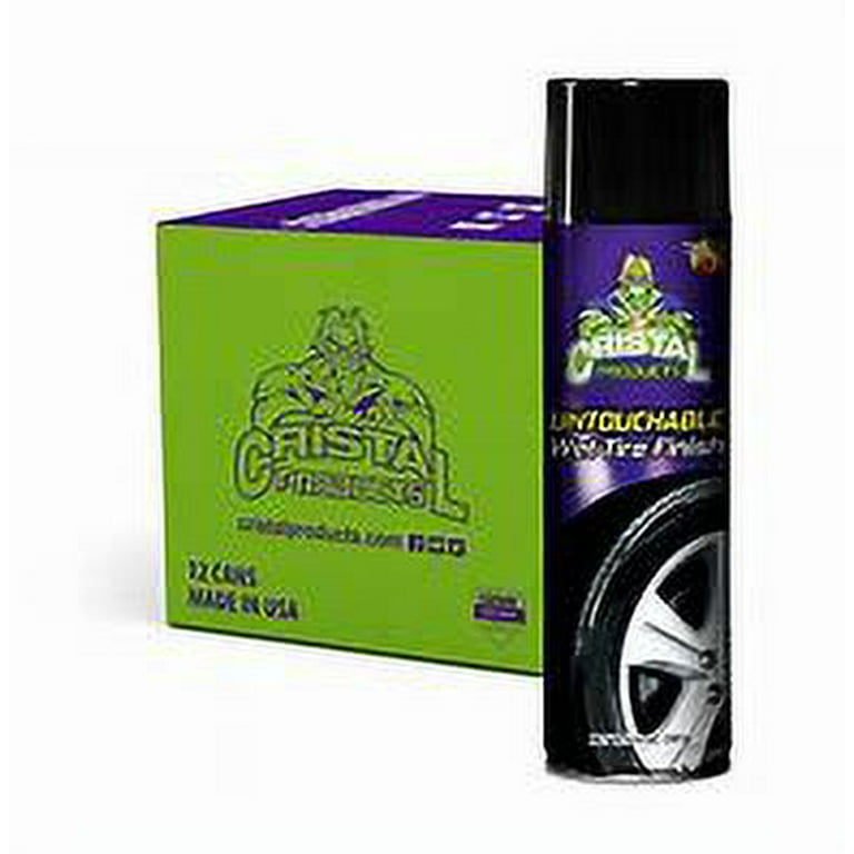 Cristal Untouchable Car Care Products Wet Tire Finish! - 3 pk
