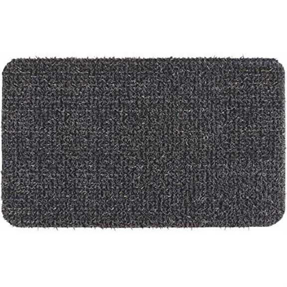 6869853 DOOR MAT FLR FLNT 18X24"" GrassWorx Clean Machine 18 in. L X 24 in. W Flint Flair Nonslip Door Mat (Pack of 1)