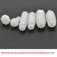 thumbnail image 5 of Black White Plastic Spacer Hex Nylon Standoff PCB Motherboard Threaded Support Board Rack Pillars Screw Nut Set M2M2.5M3 M4M5 M6, 5 of 5
