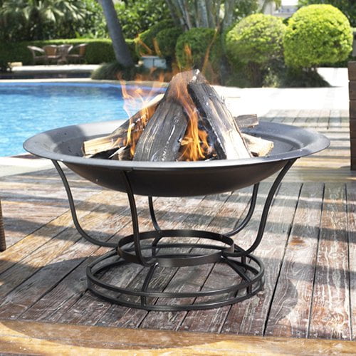 Crosley Outdoor 30 in. Round Firepit by Modern Marketing Concepts Inc