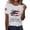 White, variant on MEICHEN Short Sleeve Independence Day Women’s 250th Anniversary USA Shirt 2026 American Flag Retro Graphic Tee