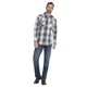 thumbnail image 4 of Camisa Vaquera Hombre Wrangler Regular Fit Manga Larga 898 gris CH, 4 of 5