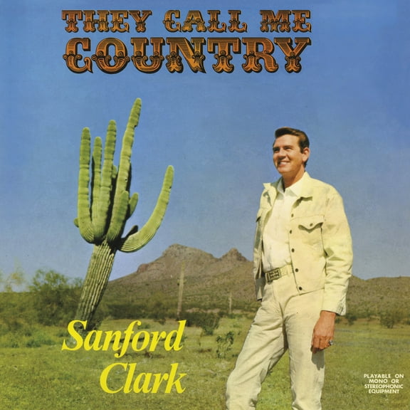 Sanford Clark - They Call Me Country - Blue - Music & Performance - Vinyl