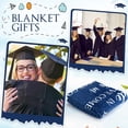 thumbnail image 5 of 50 x 60 Inches Graduation Gifts for Her Him Lightweight Graduation Blanket Class of 2024 Throw Blanket Soft Graduation Decorations for Graduation Party Supplies Bed Couch, 5 of 5