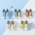 thumbnail image 3 of Unsex Baby First Walking Shoes boy Girl Infant No-Sliper Lightweight Sneakers,6 12 18 24 36 Months Toddler Protect Toes Sock Shoes, 3 of 6