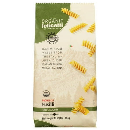 Felicetti: Organic Durum Wheat Fusilli, 16.01 Oz