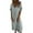 Green, variant on WTXUE Plus Size Dresses, A-Line Short Sleeve Vestidos Casuales Para Mujer V-Neck, Casual Spring And Summer Loose Skirt Cotton And Linen Dress Solid Mid-Length Women's Plus, Blue Size S