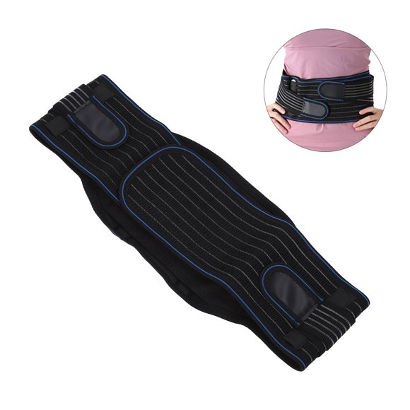 Lower Back Support, Double Layers Widely  Easy Operation Back Support Belt Vertical Bracing  for Cycling