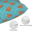 thumbnail image 5 of Salouo Funny Chicken Pattern Pillow Cases,1PC Pillow Covers with Envelope Closure Decorative Pillow Case for Bed Couch,Pillows Not Included-20"x30", 5 of 6
