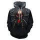 thumbnail image 3 of Sudadera con capucha con estampado 3D de esqueleto para hombre, jersey con diseño de cordón, Tops de primavera, Otoño e Invierno, 3 of 5