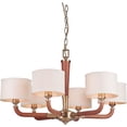 thumbnail image 3 of Craftmade 48126-VB Huxley 6 Light Chandelier in Vintage Brass, 3 of 4