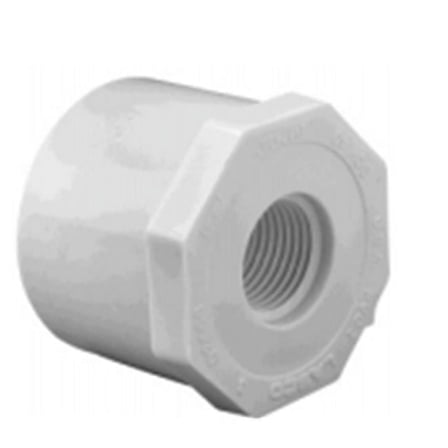 Westlake Pipe & Fittings PV437422 4 in. Spigot 3 in. Socket PVC Reducer