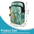 thumbnail image 7 of COEQINE Crutch Bag for Women, Elbow Crutch Pouch Gold Green Marble Broken Leg Crutch Bag, Walking Cane Bag, Forearm Crutch Attachment, Lightweight, for Adults Elderly, 7 of 7
