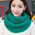 thumbnail image 2 of Bufanda cálida para mujer, bufandas, calentador de invierno, cuello de punto grueso, 2 of 9