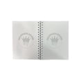 thumbnail image 5 of Set de 2 libretas pasta dura estilo francés, color negro, hoja blanca, Los caballeros del Zodiaco, 5 of 5