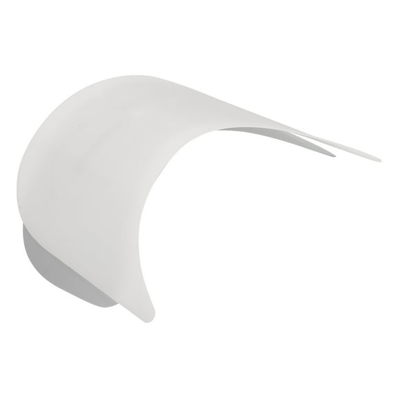 HOMEMAXS  Replacement Sun Proof Visor Hat Brim Accessories Sunglasses UV Trucker Cap White