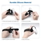 thumbnail image 3 of Accesorios Para Gafas De Realidad Virtual Cubierta de la lente Almohadilla para la cara Correa para la muñeca Agarre para el pulgar para Oculus Quest 2 (Negro), 3 of 7