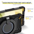 thumbnail image 3 of FJLBDE Case for Samsung Galaxy Tab A7 Lite 8.7 Inch 2021 SM-T220/T225/T227 with 360 Kickstand, Shoulder Strap Carrying Protective Cover, Black, 3 of 6