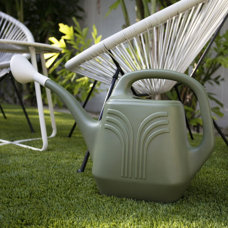 Bloem Green 2 gal Resin Watering Can Bloem Green 2 gal Resin Watering Can